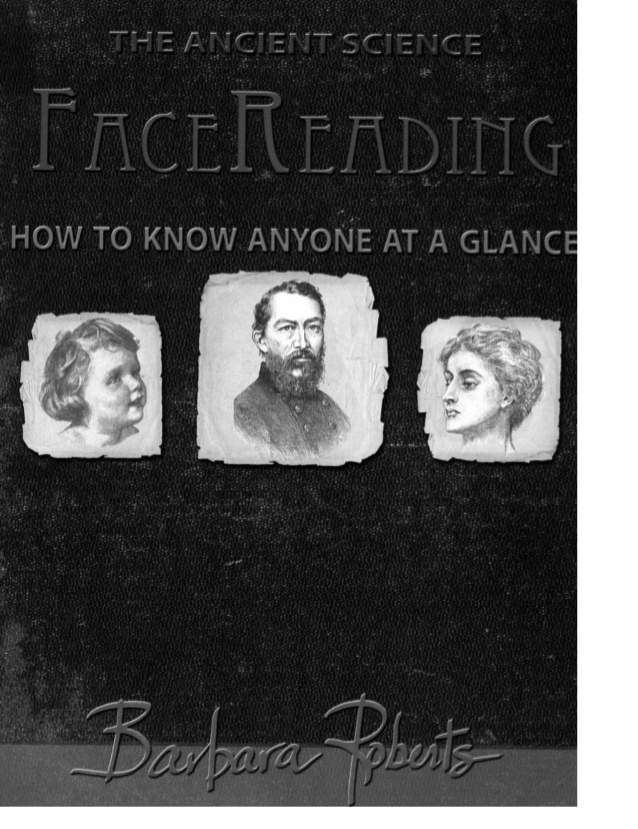 Face reading chart with images